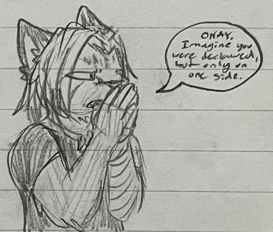 Bucky Barnes. These first few panels were technically drawn way earlier in the month (the 17th), but they're down here (the 30th) so you don't have to go through the whole month to find the last panel. It took me a while to figure out everyone's designs